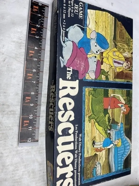 The Rescuers board game - Walt Disney, Parker