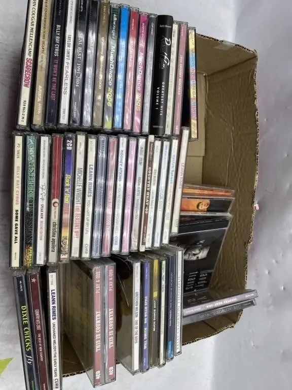 Country & Pop CD Lot - Rimes, Cyrus, Swift & More