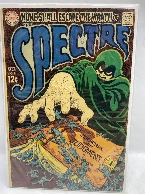 The Spectre #9 (DC, Apr) Journal of Judgment cover