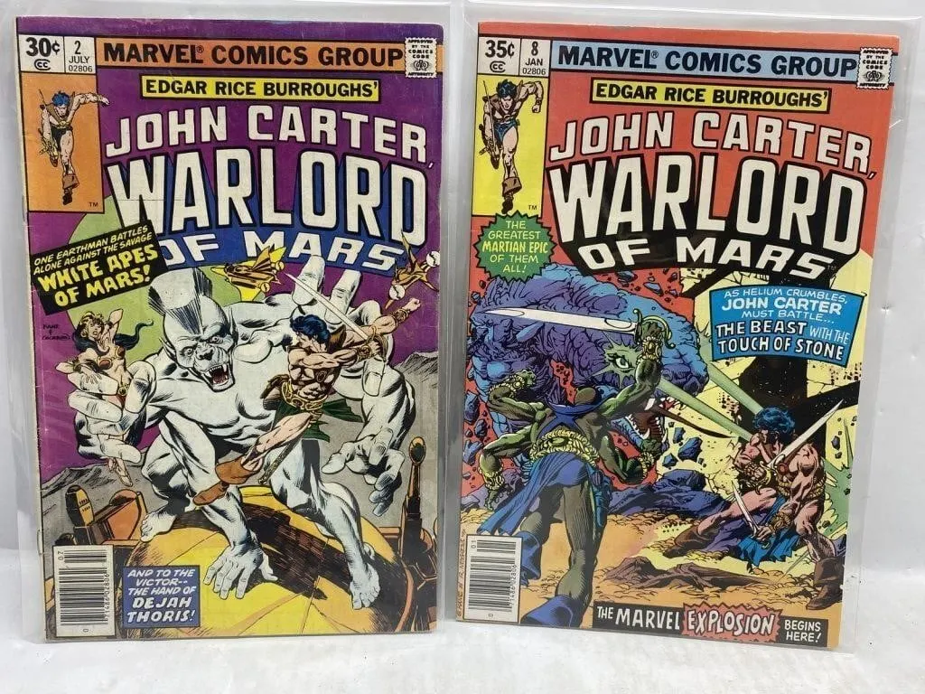 John Carter, Warlord of Mars comic books (2)
