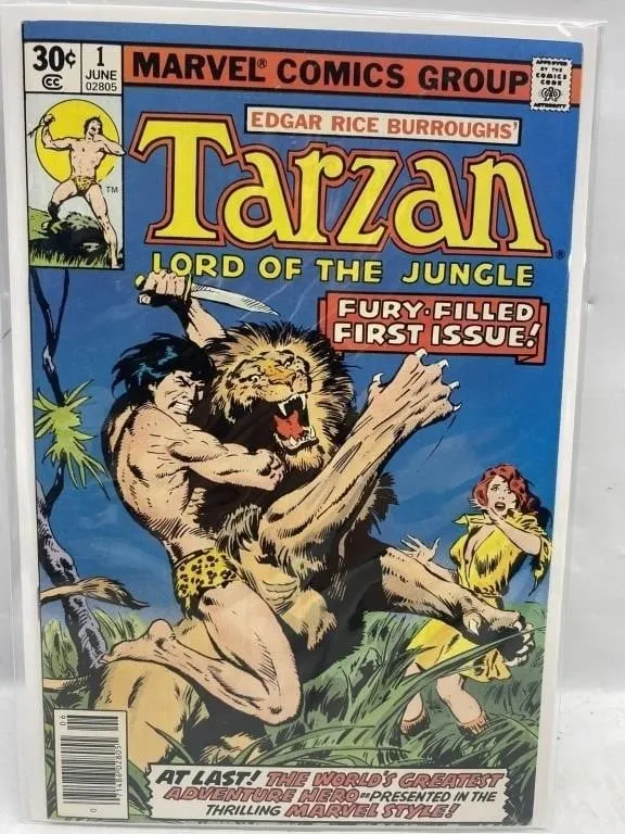Tarzan Lord of the Jungle #1 (Marvel, 1977)
