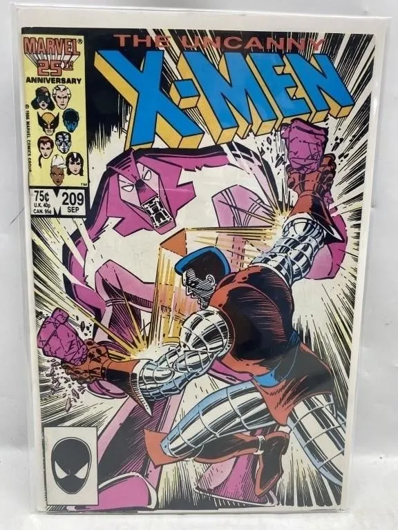Uncanny X-Men #209 Marvel Comic (Sep 1986)