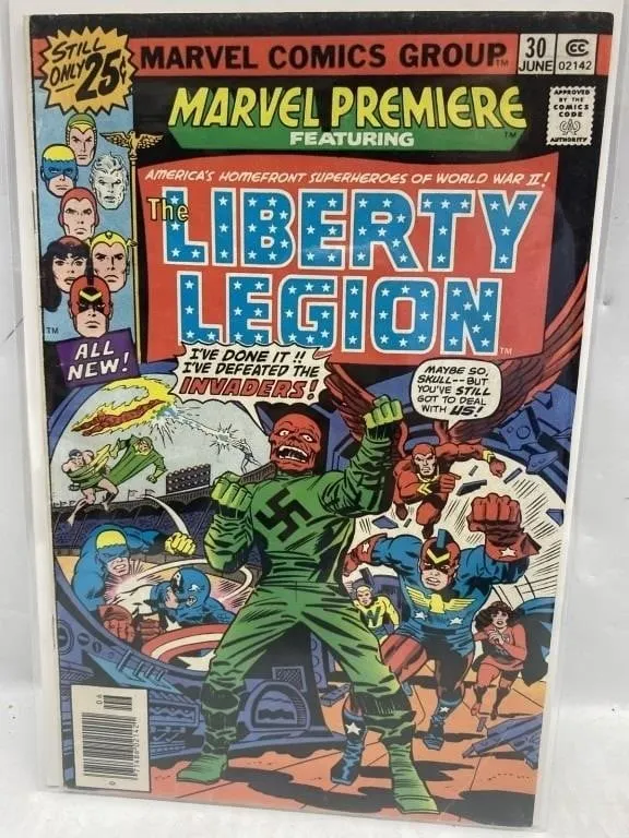Marvel Premiere #30 - Liberty Legion (June)