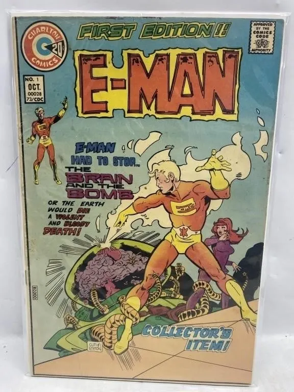 E-Man #1 Charlton Comics First Edition