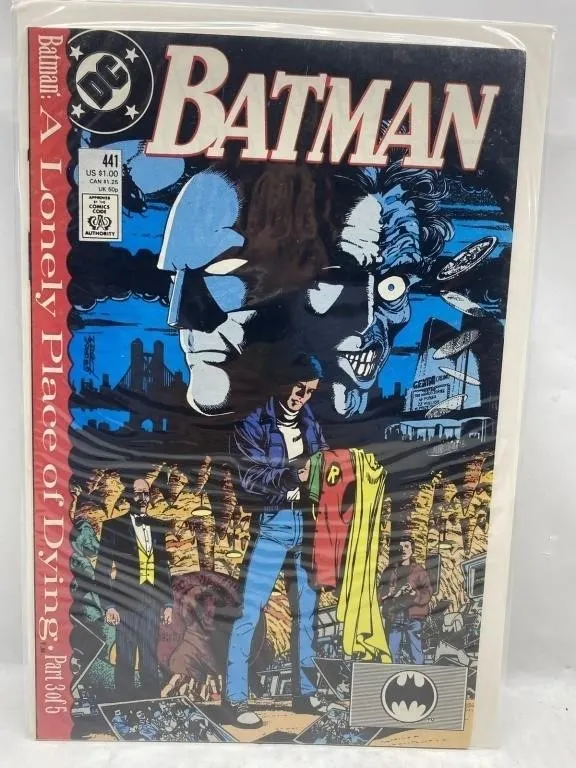 Batman #441 'A Lonely Place of Dying' Part 3 DC