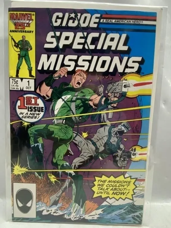 G.I. Joe Special Missions #1 Marvel Comic (1986)