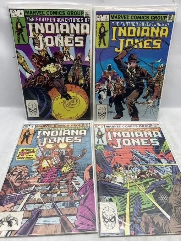 Marvel Further Adventures of Indiana Jones #1-4