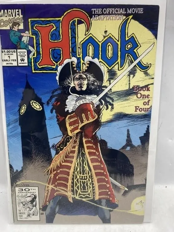 Hook #1 Marvel Comics Book One of Four