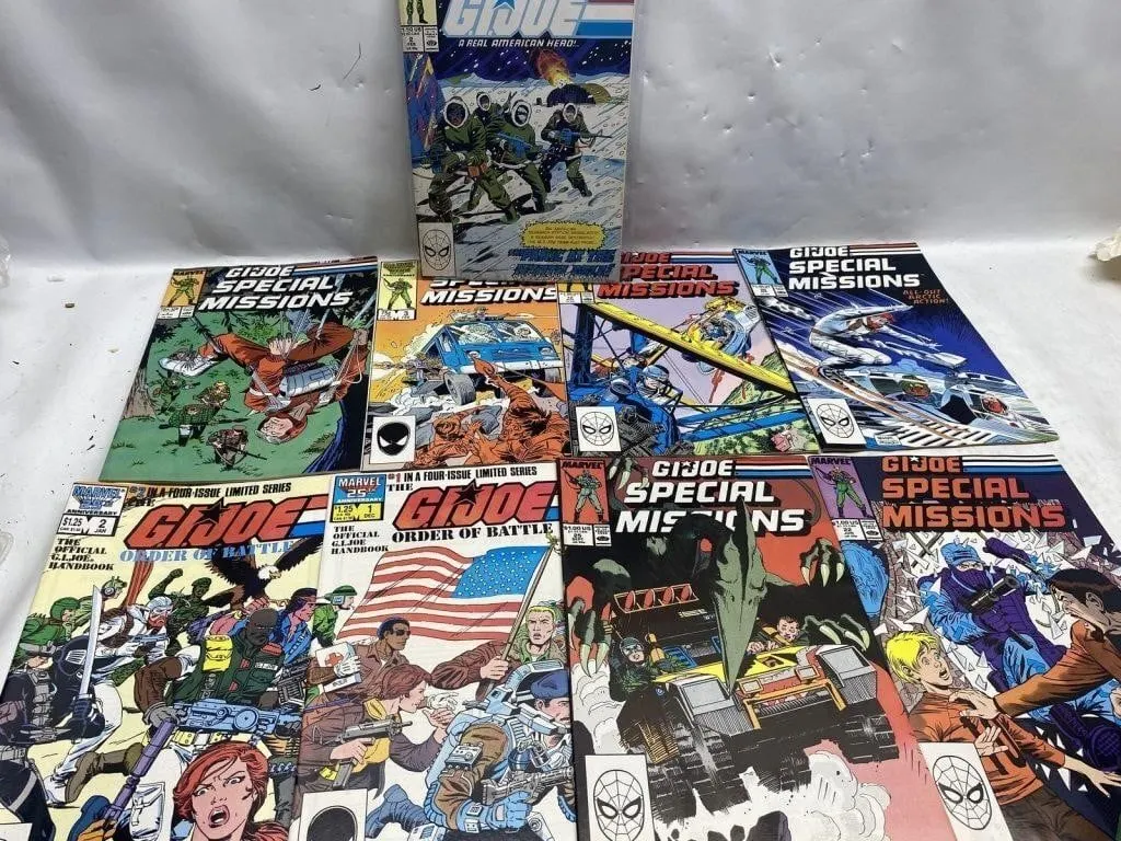 Marvel GI Joe Comics Lot: Special Missions & More