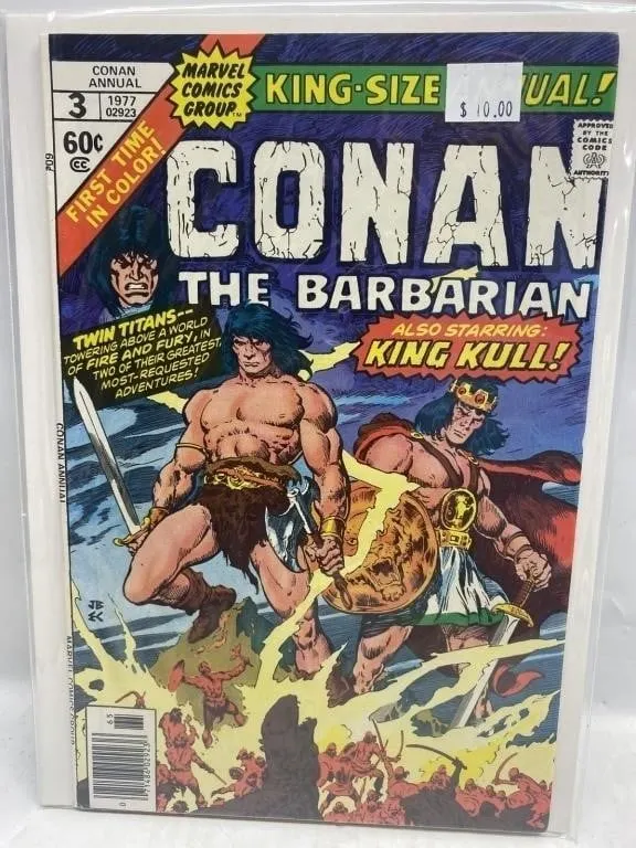 Conan the Barbarian King-Size Annual #3 (1977)