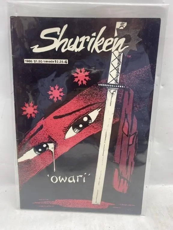 Shuriken #4 & Phase 1 #3 Comic Books