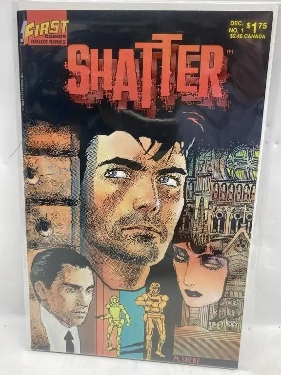 Shatter #1 First Comics Deluxe Series (Dec 1985)
