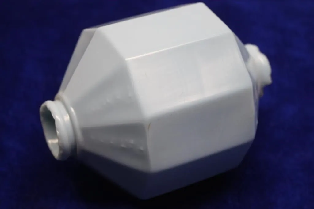 Antique Milk Glass Ball Lightning Rod Ball