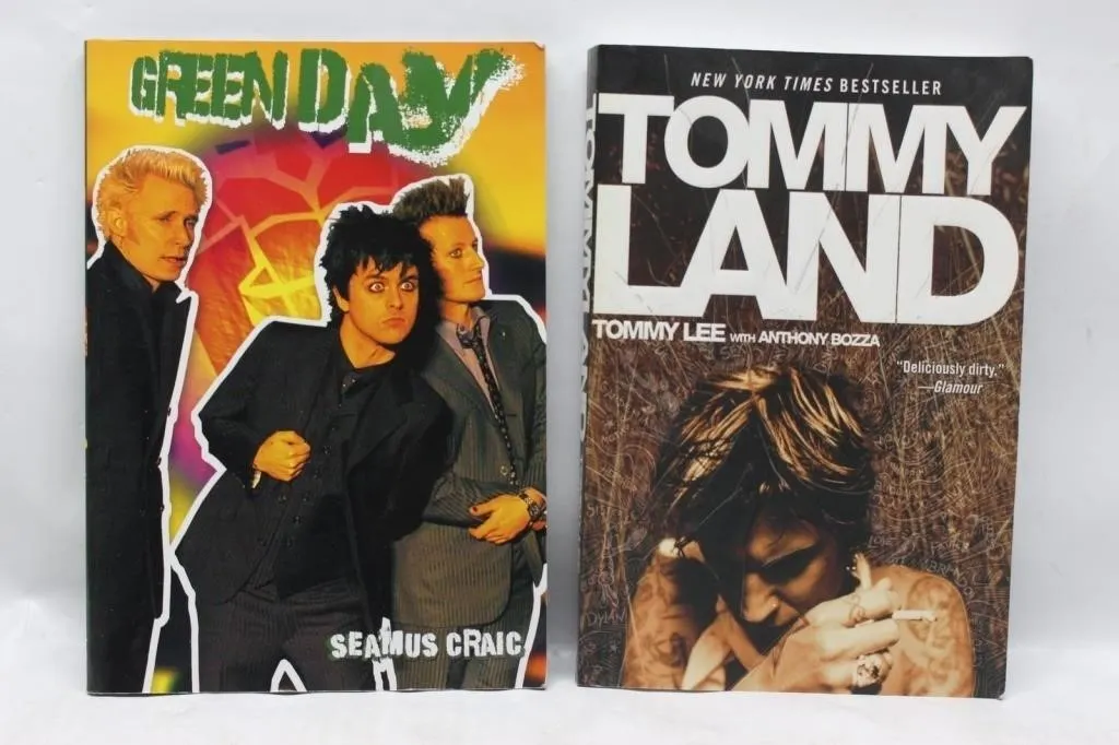 Green Day & Tommy Lee (Tommyland) Paperback Books
