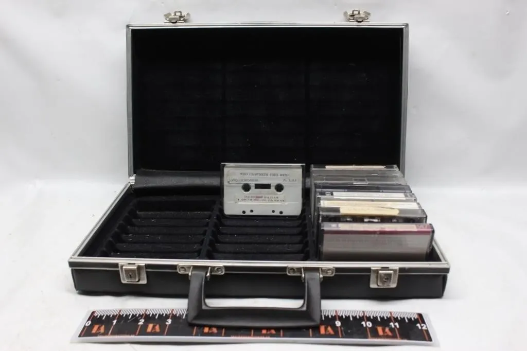 Cassette Tape Case with Assorted Country &