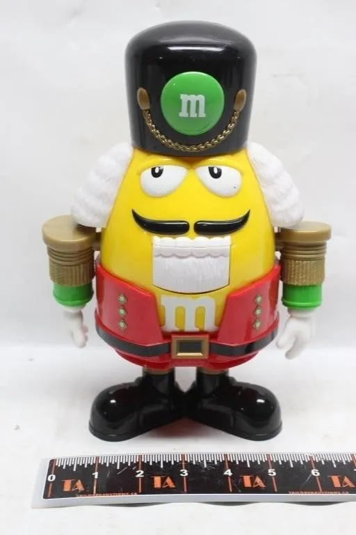 M&M's Yellow Nutcracker Soldier Figure