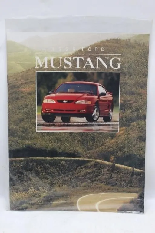1996 Ford Mustang Dealer Sales Brochure