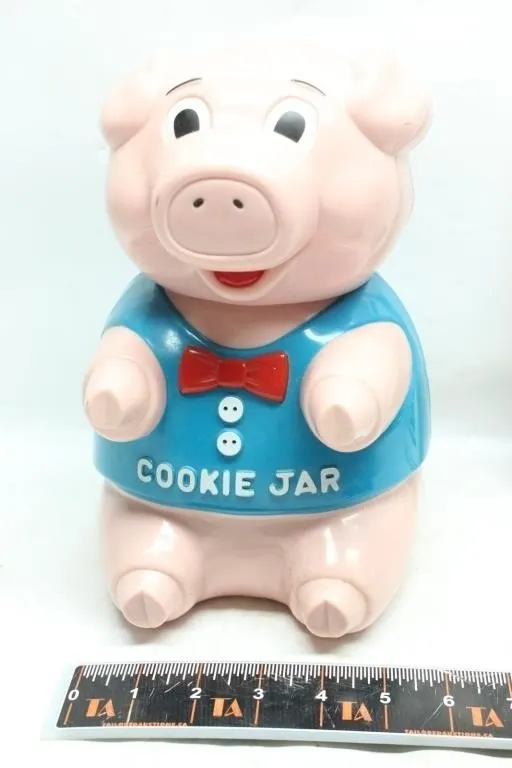 Pig 'Cookie Jar' Ceramic Cookie Jar