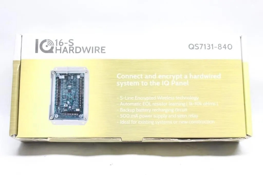 Qolsys IQ Hardwire 16-S Panel Kit QS7131-840