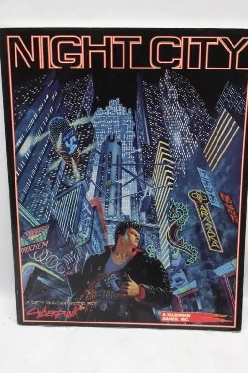 Cyberpunk Night City Sourcebook - R. Talsorian