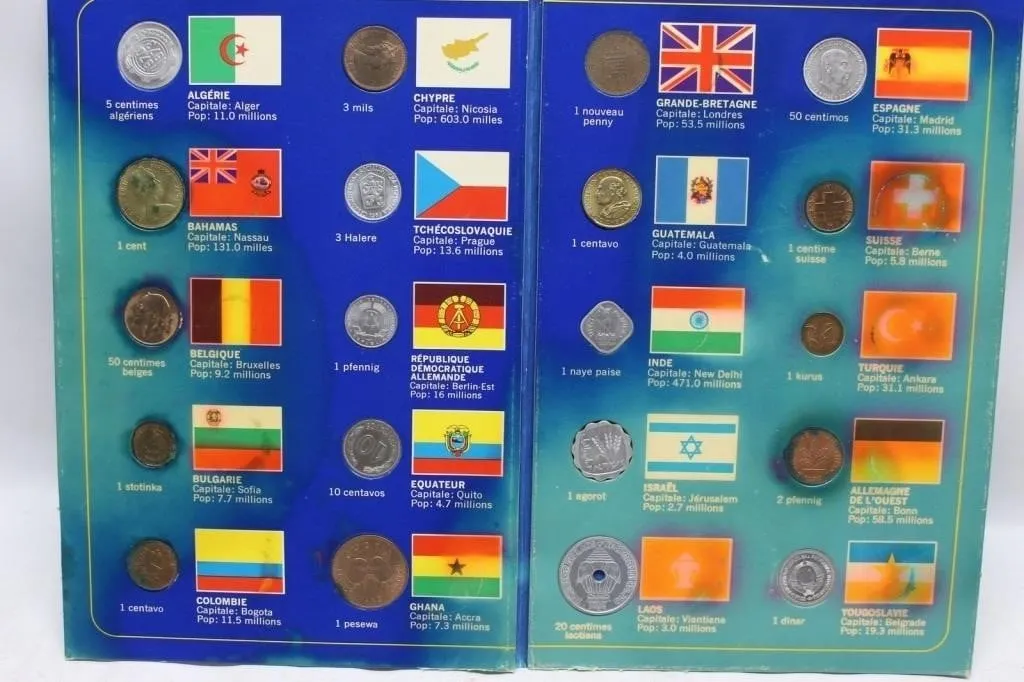 Monnaie du Monde World Coin Collection Album