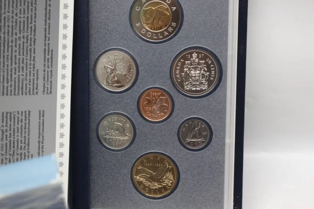 1997 Canada Specimen Coin Set