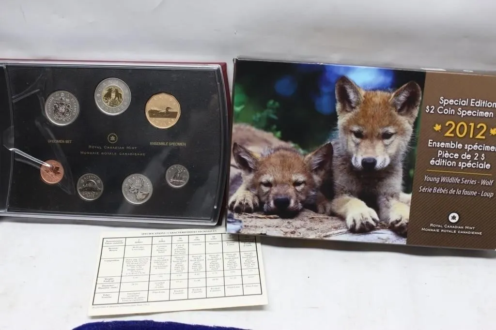 2012 RCM Special Edition $2 Coin Specimen Set -