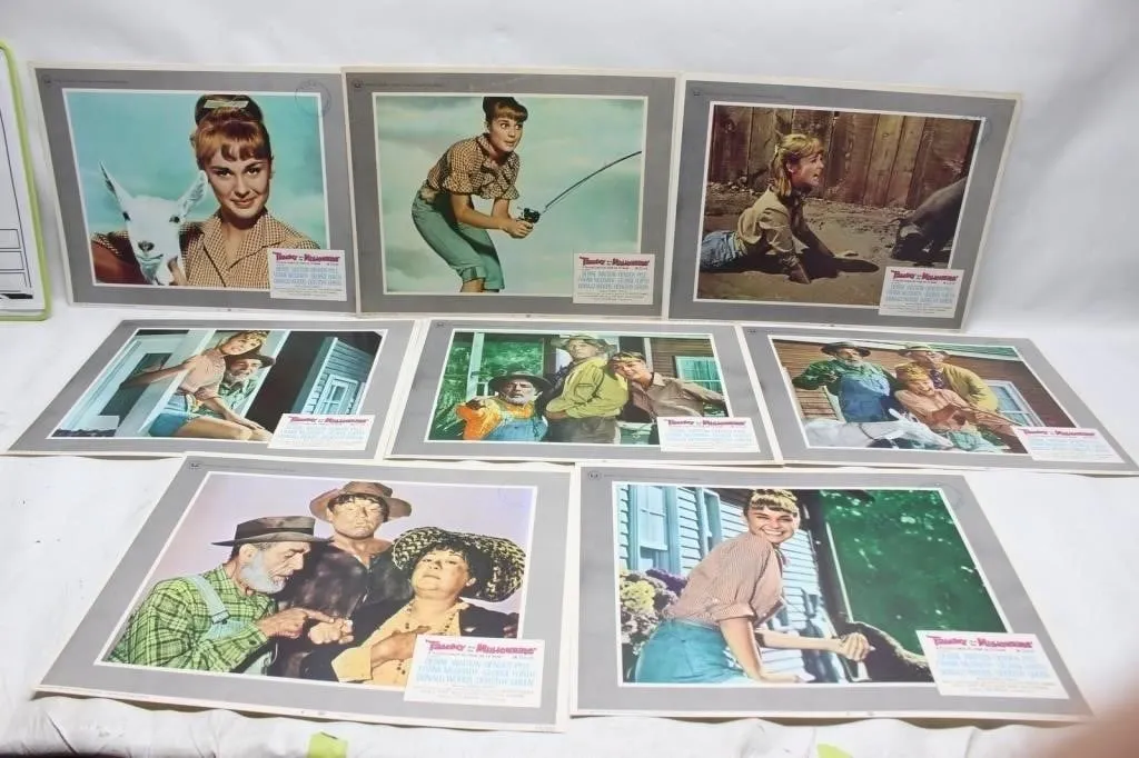 Tammy and the Millionaire Lobby Cards, Set of 8