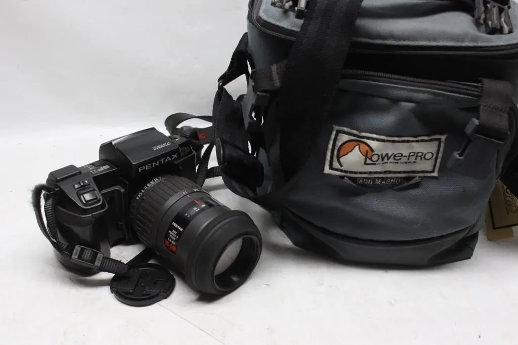Pentax SF1 Camera w/ 70-210mm Lens & Lowe-Pro Bag