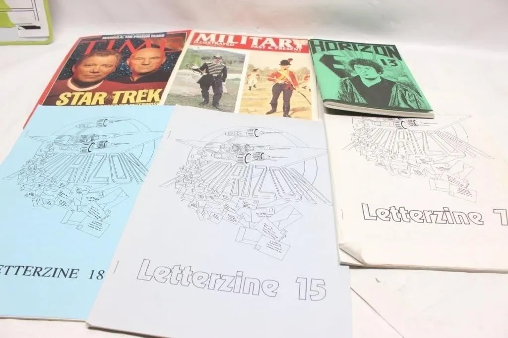 Blake's 7 Horizon Fanzines & Magazine Lot