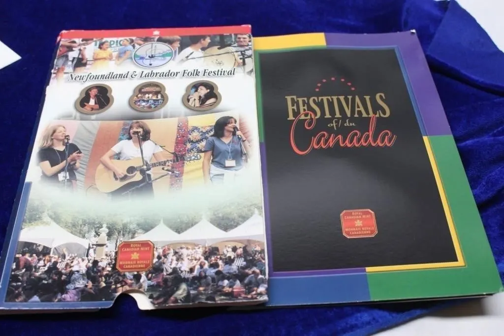 2001 Newfoundland Folk Festival Silver 50 Cent