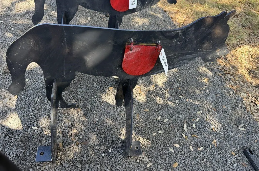 Wolf silhouette target (new)