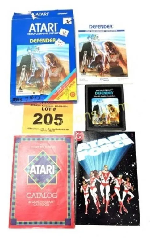 1981 ATARI DEFENDER GAME IN ORIGINAL BOX