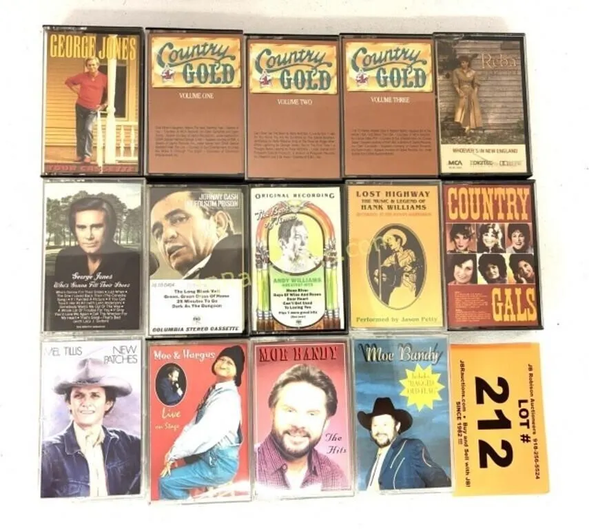 COUNTRY CASSETTE TAPES