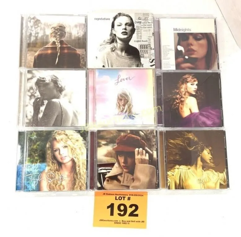 TAYLOR SWIFT CD COLLECTION