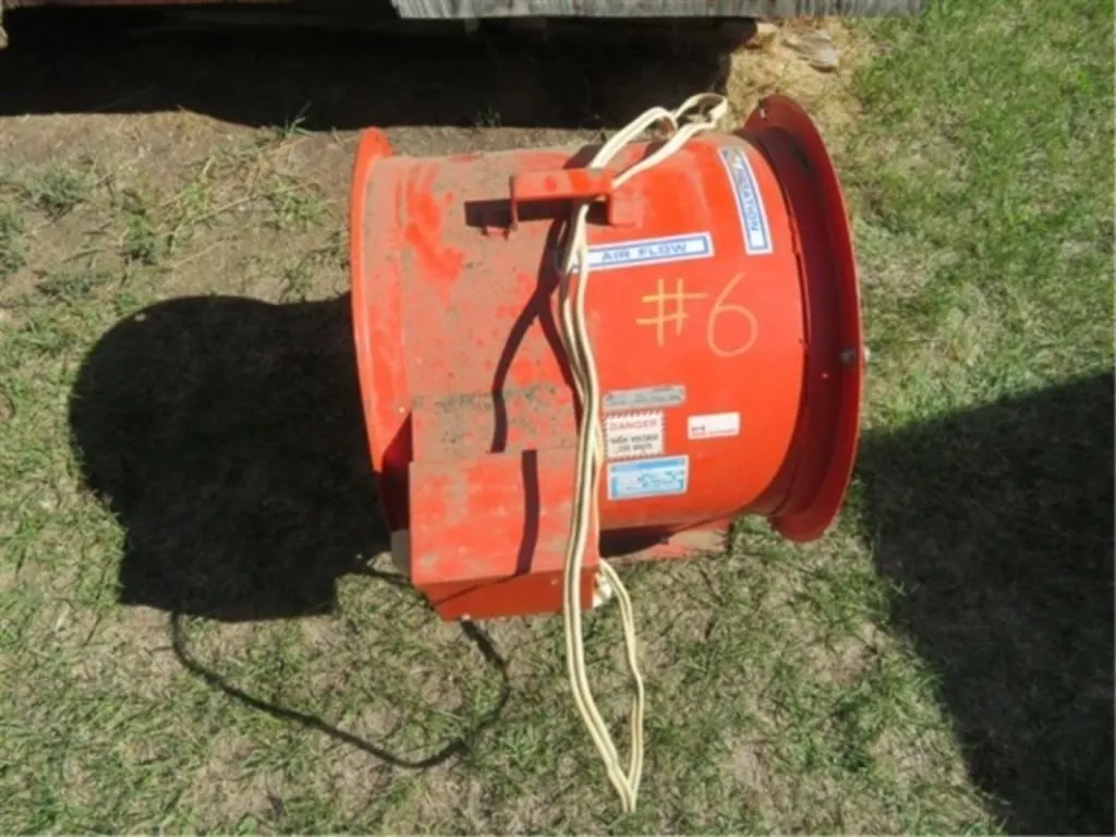 4 hp. Behlen Inline Aeration Fan