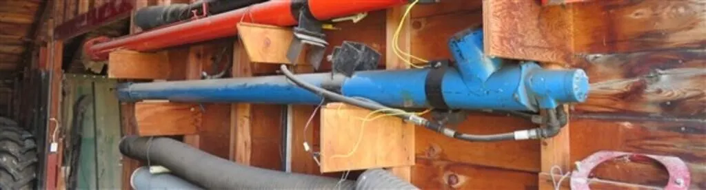 5" x 11' Pencil Hyd. Auger (Blue)
