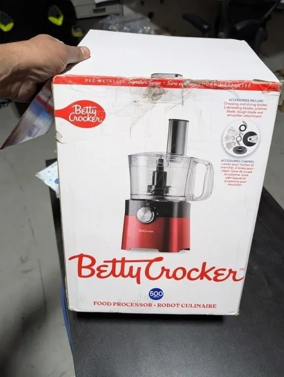 Betty Crocker 500 Watts Food Processor