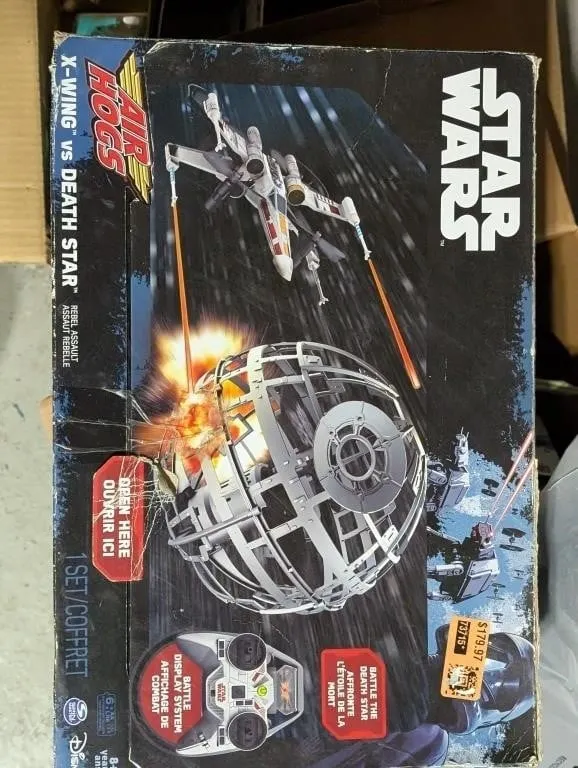 Star Wars Air Hogs X-Wing Vs Death Star