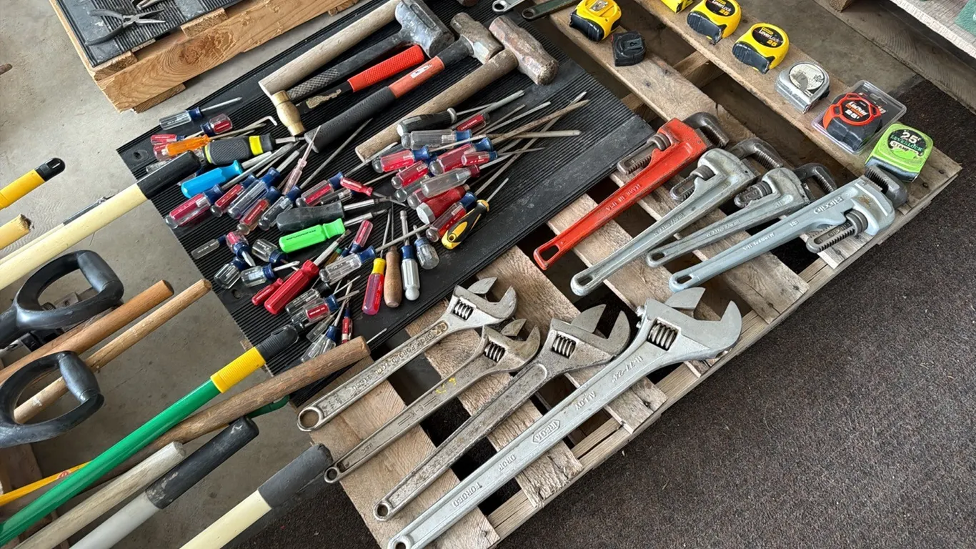 Assorted tools