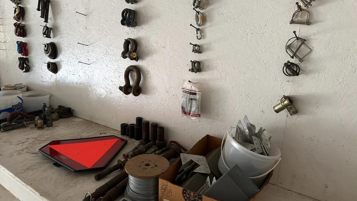 Assorted drop pins, Grip wing nut assortment, clevises & safety pins