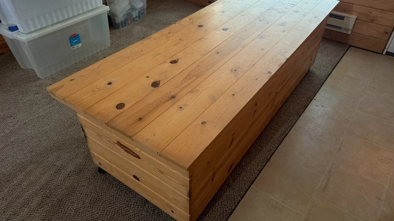 Shopbuilt 6.5'x30"x22.5" portable wood gun cabinet