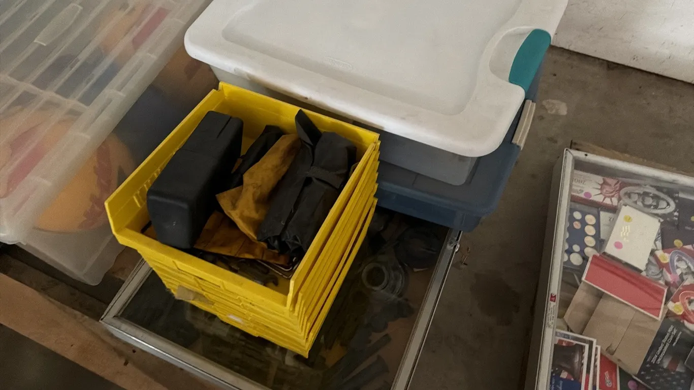Assorted Ski-Doo parts & memorabilia