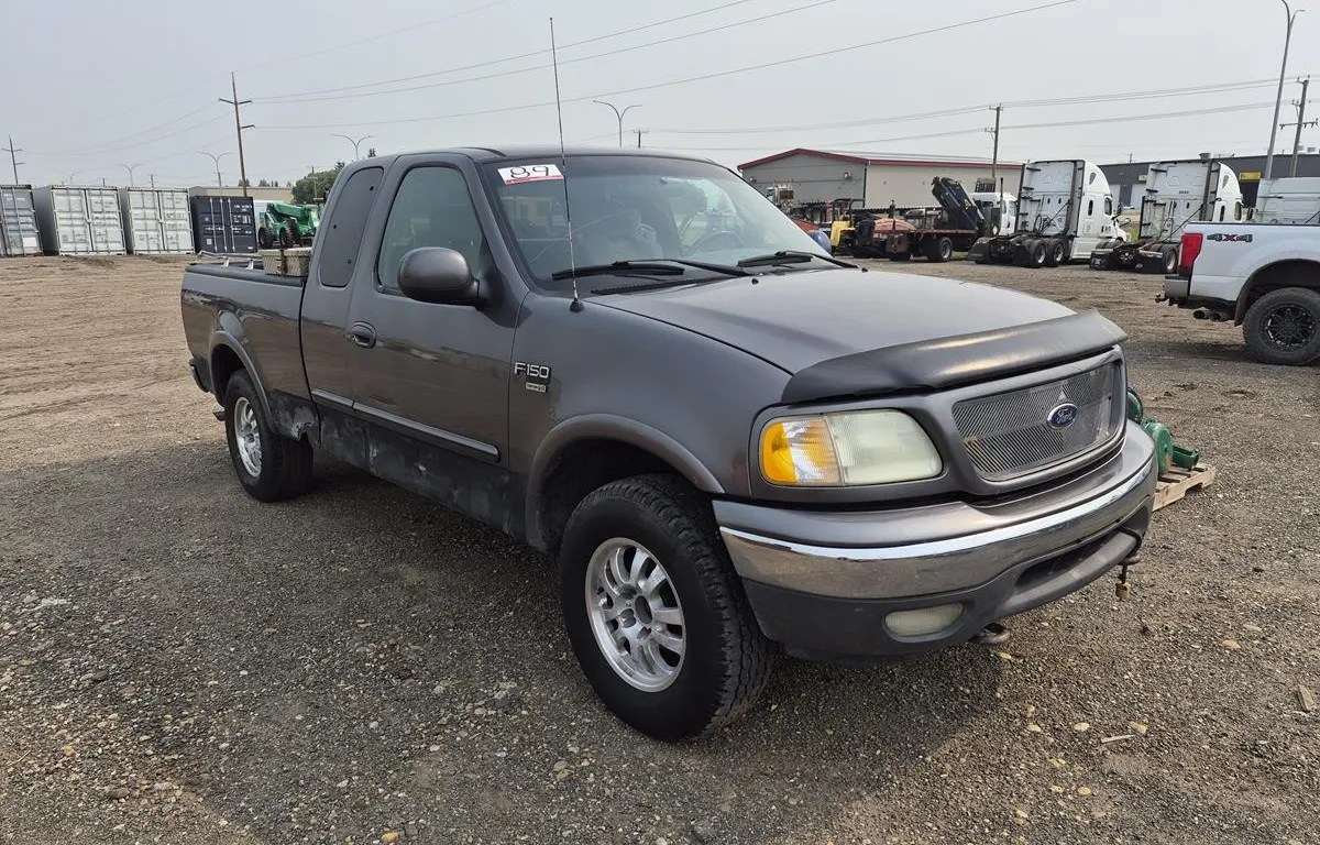 2002 Ford F150 XLT SuperCab 4x4 Truck
UNRESERVED