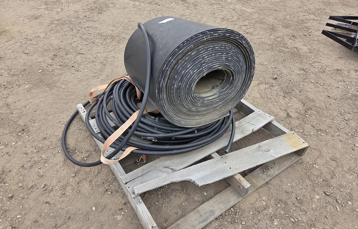 Rubber Conveyor Belt Roll and Hose
UNRESERVED