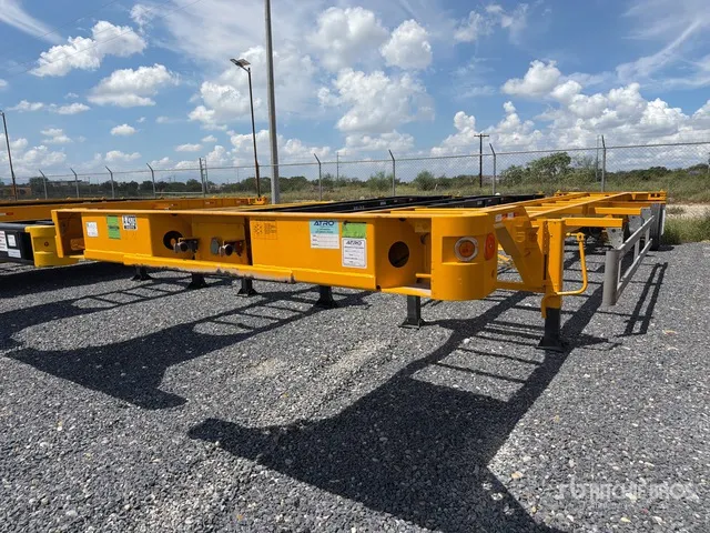 2027 Atro 40 ft T/A Semirremolque Portacontenedor (Sin Usar) / Container Trailer (Unused)