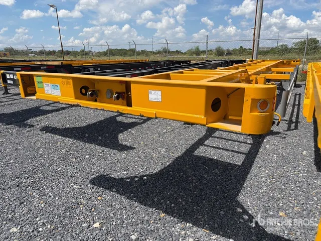 2027 Atro 40 ft T/A Semirremolque Portacontenedor (Sin Usar) / Container Trailer (Unused)