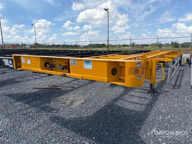 2027 Atro 40 ft T/A Semirremolque Portacontenedor (Sin Usar) / Container Trailer (Unused)
