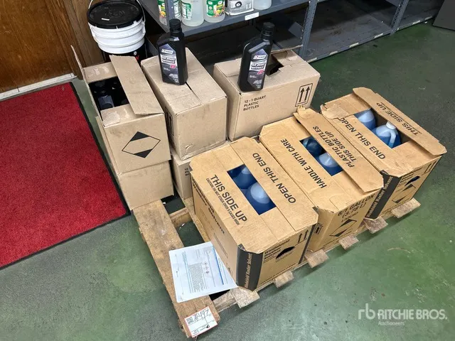 (18) Bottles Windshield Washer Fluid, (12) Bottles Fuel Treatment, (60) Bottle Air Brake Antifreeze