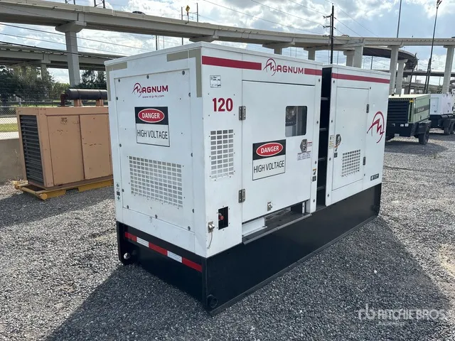 Magnum MMG120 120 kW Skid-Mounted Generator Set